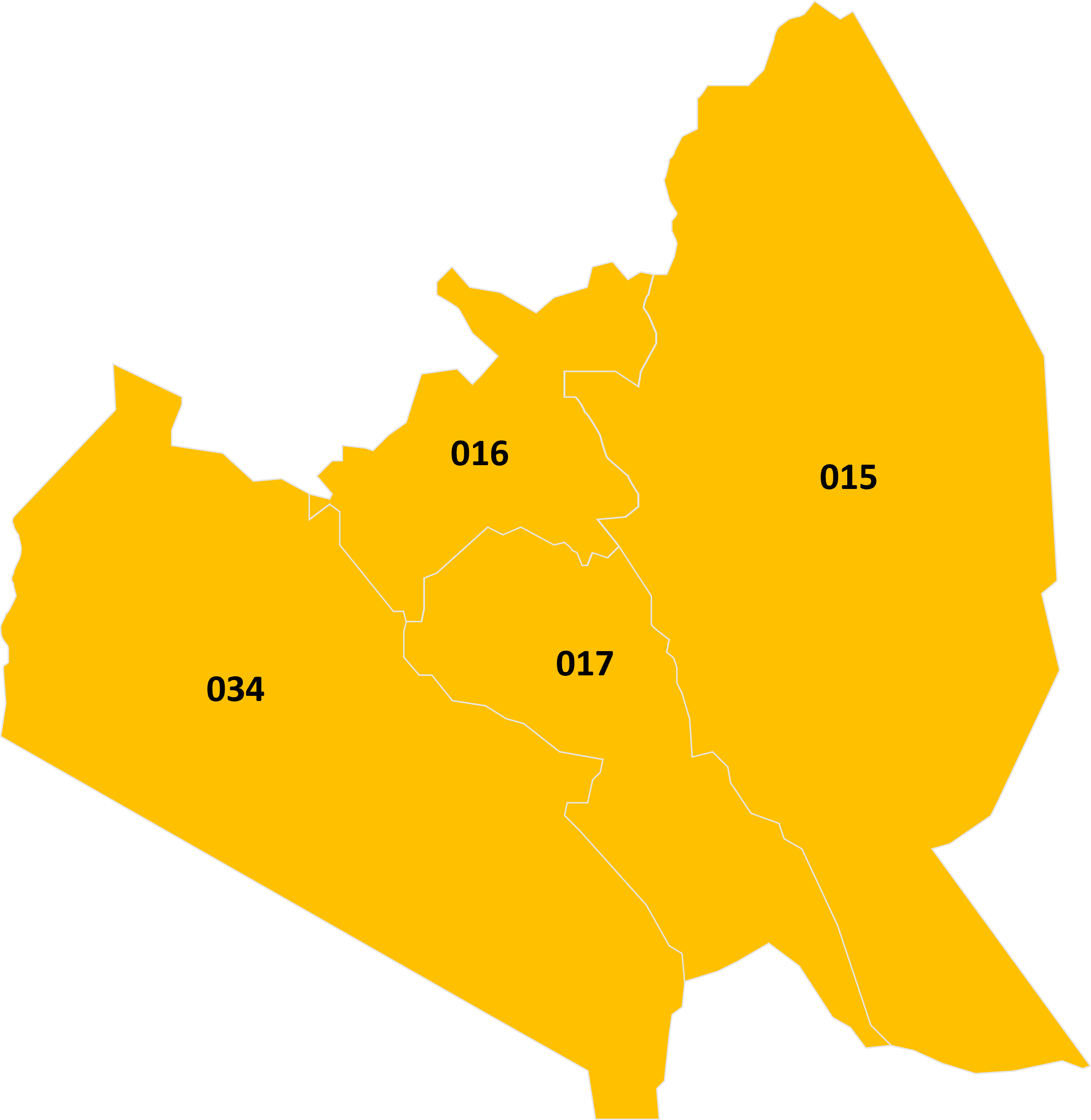 Lower Eastern Region map